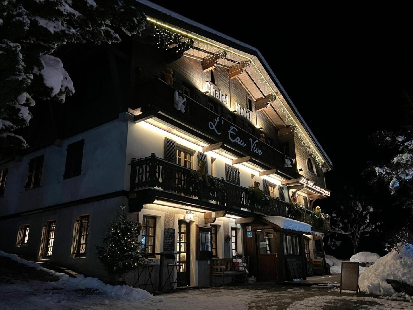 Chalet Appart'Hotel L'Eau Vive Saint-Nicolas-la-Chapelle  Exteriör bild
